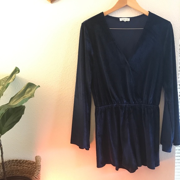 Velvet Romper - Picture 3 of 8